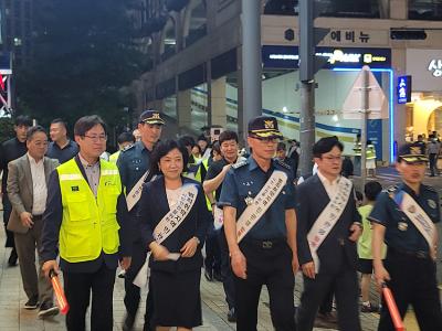 [NSP PHOTO]김포경찰서, 이상 동기 범죄예방 민·관·경 합동순찰