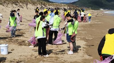 [NSP PHOTO]경북도, 동해안 1300리 비치코밍 활동 나서