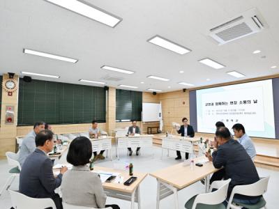 [NSP PHOTO]김광열 영덕군수, 송이 경쟁력 강화 현장 소통의 날 개최