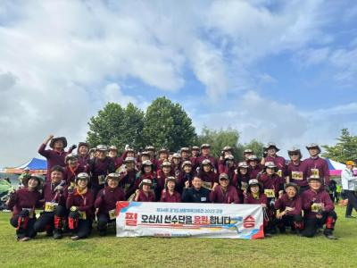 [NSP PHOTO]오산시, 제34회 경기도생활체육대축전 모범상 수상