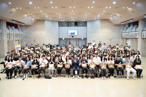 NSP통신-구미시는 20일부터 3일간 2023년 지방공무원공개경쟁임용시험 합격등록 대상자 140명을 대상으로 임용 전 공직 적응 교육을 실시한다. (사진 = 구미시)