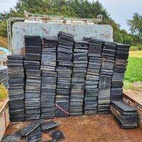 [NSP PHOTO]해남군, 배추 모종판이 자동차 내장재로 변신했다