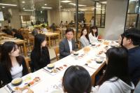[NSP NEWS Image]조용익 부천시장, 가톨릭대 학생들과 ‘천원의 아침밥’ 소통