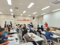 [NSP PHOTO]광양금호도서관, 용혜원 시인 초청 특강 성황리 마쳐