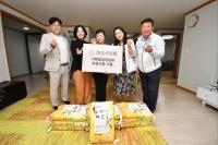 (NSP NEWS Image)화성시의회 기획행정위원회, 추석 맞아 공동생활가정 위문