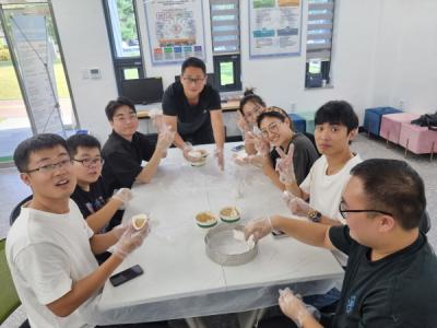 [NSP PHOTO]영암군 외국인주민지원센터, 한국 전통음식 체험행사 개최