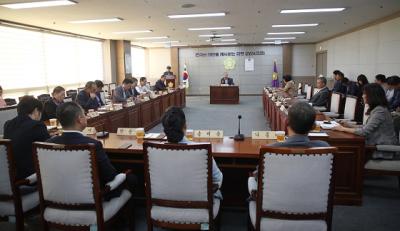 [NSP PHOTO]군산시의회, 새만금 관할권 대응 긴급간담회 개최