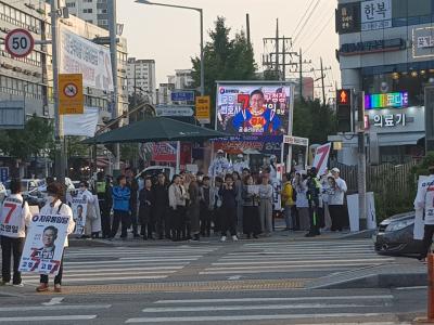 [NSP PHOTO]고영일 후보 민주당 이 대표는 강서구청장 보궐선거 개입하지 말라