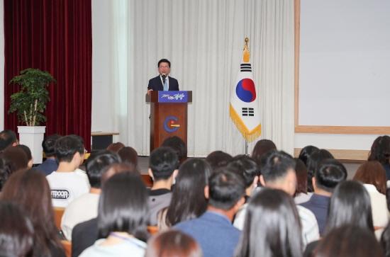 NSP통신-정인화 광양시장 인사말 (사진 = 광양시청)