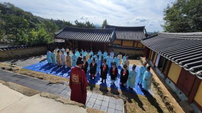 [NSP PHOTO]봉화향교, 추계석전대제 봉행...선현들의 업적 기려