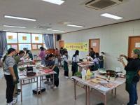 [NSP PHOTO]영암군 가족센터, 태국 출신 강사에게 팟타이 만들기 배워