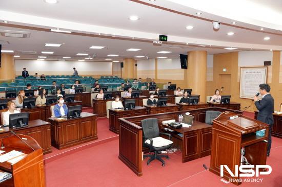 NSP통신-서영배 의장 인사말 (사진 = 광양시의회)