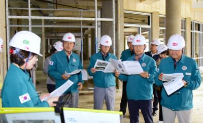 [NSP PHOTO]담양군의회, 관내 32개 주요 건설 사업장 현지 점검활동 실시