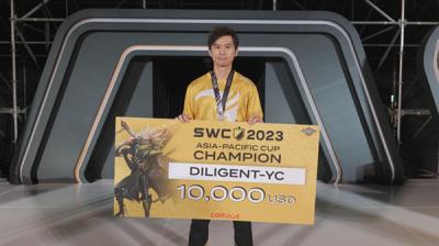 [NSP PHOTO]컴투스 SWC2023 아시아퍼시픽컵 DILIGENT-YC 우승…월드파이널 라인업 확정