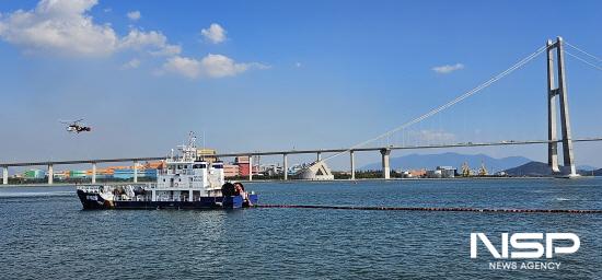 NSP통신-항만 내에서 발생하는 복합재난을 주제로 재난대응 안전한국훈련 실시 (사진 = 여수광양항만공사)