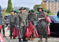 [NSP PHOTO]장성군-상무대, 수양저수지서 환경 정화 활동 구슬땀