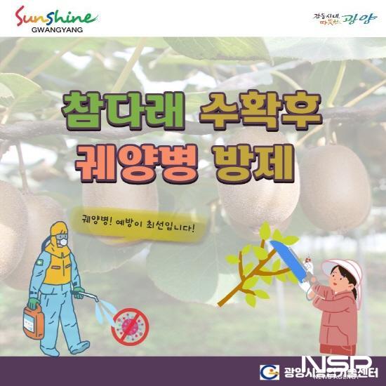 NSP통신-참다래 수확 후 궤양병 방제 포스터 (이미지 = 광양시청)