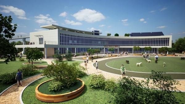 NSP통신-나주 영산강 반려동물 테마파크 조감도. (사진 = 나주시)