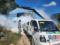 [NSP PHOTO]장성군, 소에만 전염 럼피스킨병 방역 총력