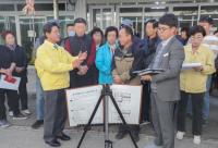 [NSP PHOTO]정인화 광양시장, 황금지구 초·중학생 안전한 통학 대책 모색 현장소통