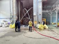 [NSP PHOTO]장흥군, 그린환경센터 화재 대응 소방훈련 실시