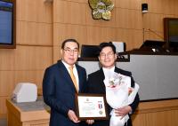 [NSP PHOTO]강현태 여수시의원 전남시군의장협의회 지방의정봉사상 수상