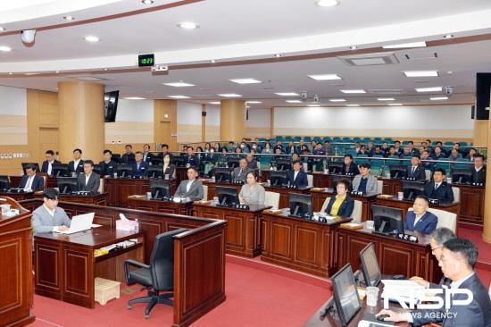NSP통신-제323회 제2차 정례회 개회 (사진 = 광양시의회)
