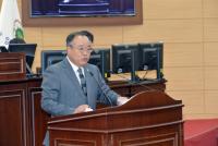 [NSP PHOTO]안영헌 광양시의원, 제323회 정례회 제1차 본회의서 5분 자유발언