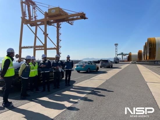 NSP통신-초미세먼지 재난대응 모의훈련 (사진 = 여수광양항만공사)