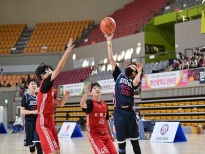 [NSP PHOTO]경북교육청, 제16회 전국 학교스포츠클럽 축전 농구 경기 개최