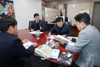 [NSP PHOTO]장흥군 김성 군수 국회 찾아 지역 현안사업 예산증액 지원 요청