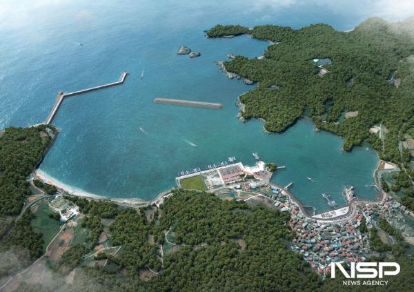 NSP통신-여수 낭도항 정비공사 조감도 (사진 = 여수해수청)