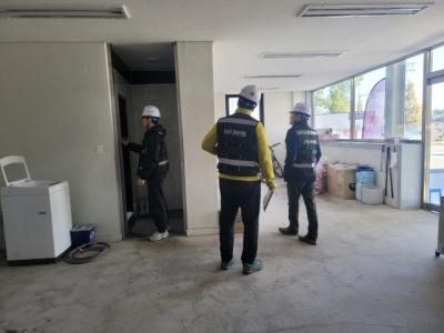 [NSP PHOTO]오산시, 소규모 노후건축물 안전점검 실시