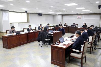 [NSP PHOTO]수원시의회 문화체육교육위원회, 2023 수원시 행감