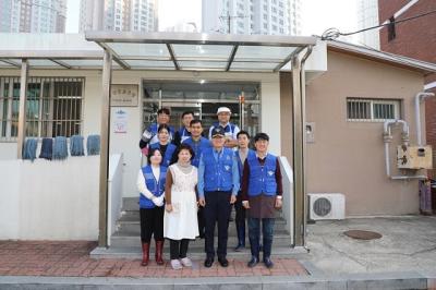 [NSP PHOTO]박경채 군산해경서장, 지역사회와 함께하는 봉사활동 나서