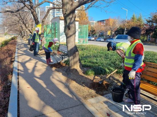 NSP통신-비료주기작업 (사진 = 광양시청)