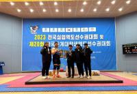 [NSP PHOTO]완도군청 역도실업팀, 전국대회서 메달 9개 획득 맹활약