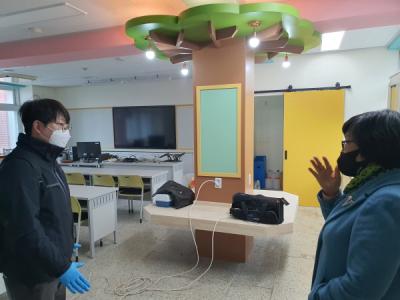 [NSP PHOTO]경북교육청, 교육부 합동 과학실 안전 관리 현장 점검