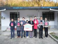 [NSP PHOTO]월성원자력본부, 취약계층 사랑의 집수리 사업 후원 및 현판 전달식 시행