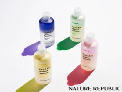 [NSP PHOTO]네이처리퍼블릭 심플 오프 페이스 앤 아이 메이크업 리무버 출시