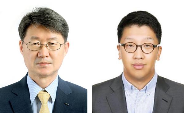 NSP통신-유니드 정의승 신임 부회장(좌), 유니드 이우일 신임 사장.