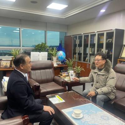 [NSP PHOTO]배강욱 화성서부발전연구소 대표, 민주당 지도부에 군공항 화성 이전 반대