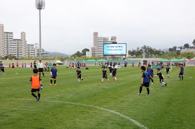 NSP통신-양양컵 리틀K리그 전국유소년축구대회 모습. (사진 = 양양군)