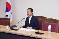 [NSP PHOTO]송하진 여수시의원, 박람회장 사후활용 업무협약서 절차상 하자 지적