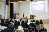 [NSP PHOTO]성대훈 포항해양경찰서장, 포항 중앙고·중앙여고 특강