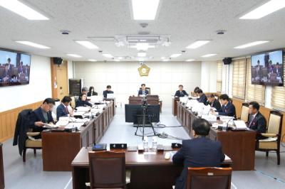 [NSP PHOTO]경주시의회 예산결산특별위원회, 2024년도 예산안 및 기금운용계획안 심사