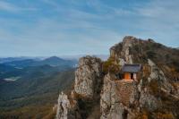 [NSP PHOTO]해남군 달마산 도솔암에서 만나는 초겨울의 절경