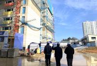 [NSP PHOTO]장성군, 동절기 공동주택 건설현장 안전점검 실시