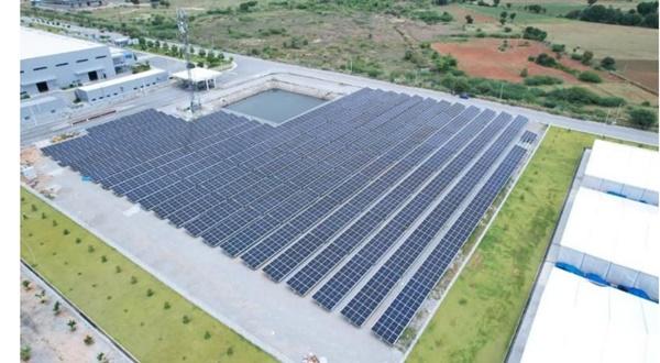 NSP통신-기아 인디아 태양광 발전시설 전경 (사진 = 기아)
