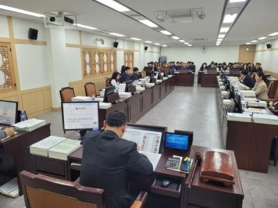 [NSP PHOTO]경북도의회 예결특위, 2023년도 정리추경 예산안 심사 돌입